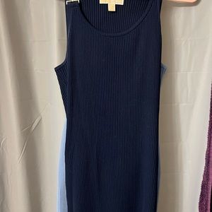 Michael kors dark blue dress